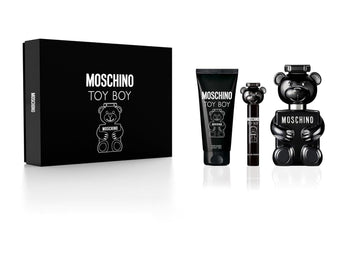 Moschino Toy Boy Gift Set 100ml Eau de Parfum + 100ml Bath & Shower Gel + 100ml After Shave Balm + 10ml Eau de Parfum