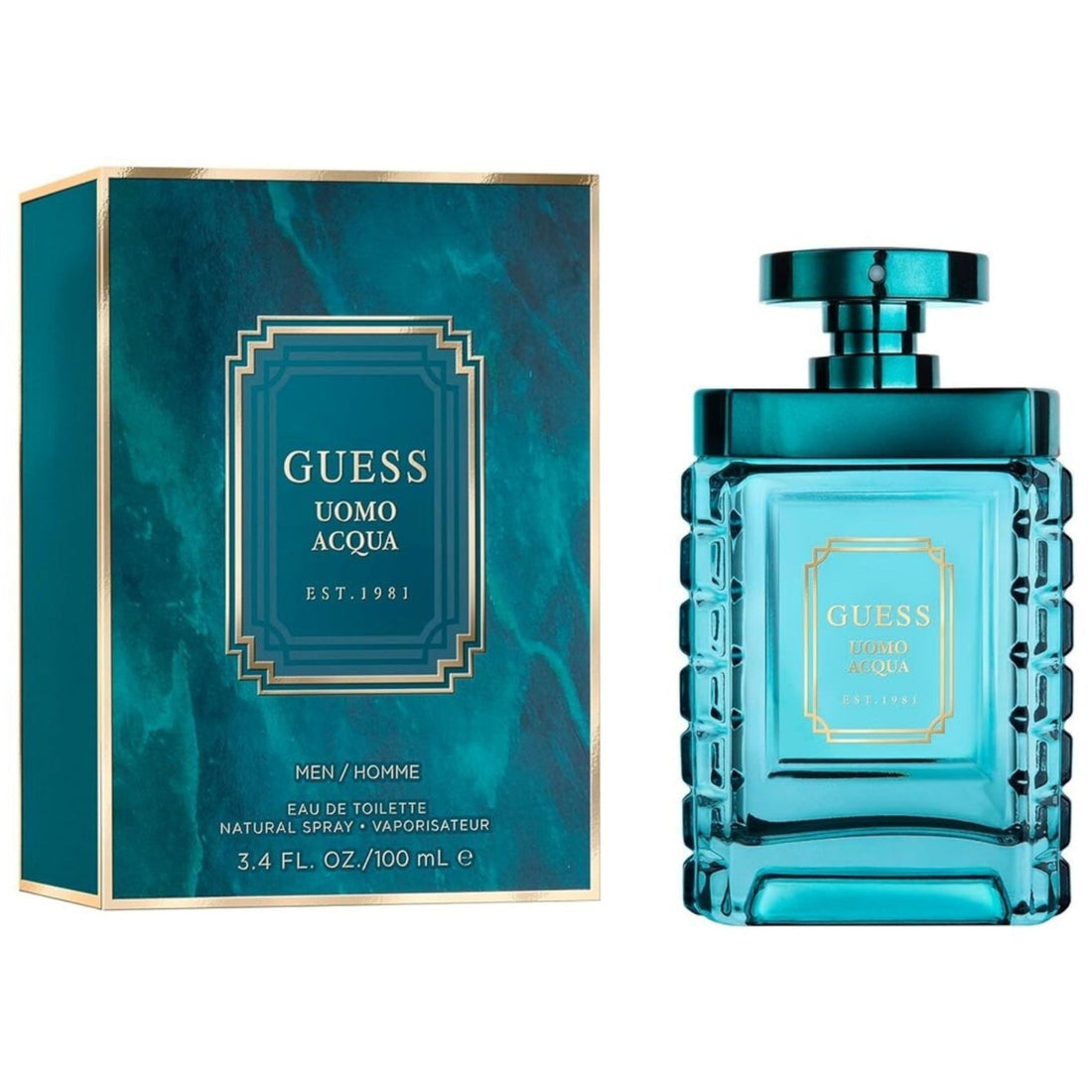 Guess Uomo Acqua Eau de Toilette 100ml Spray