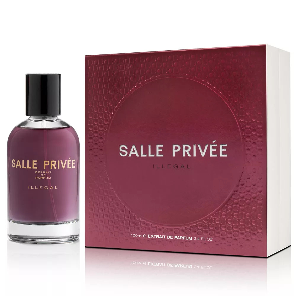 Salle Privee perfume bottle and packaging on a white background
