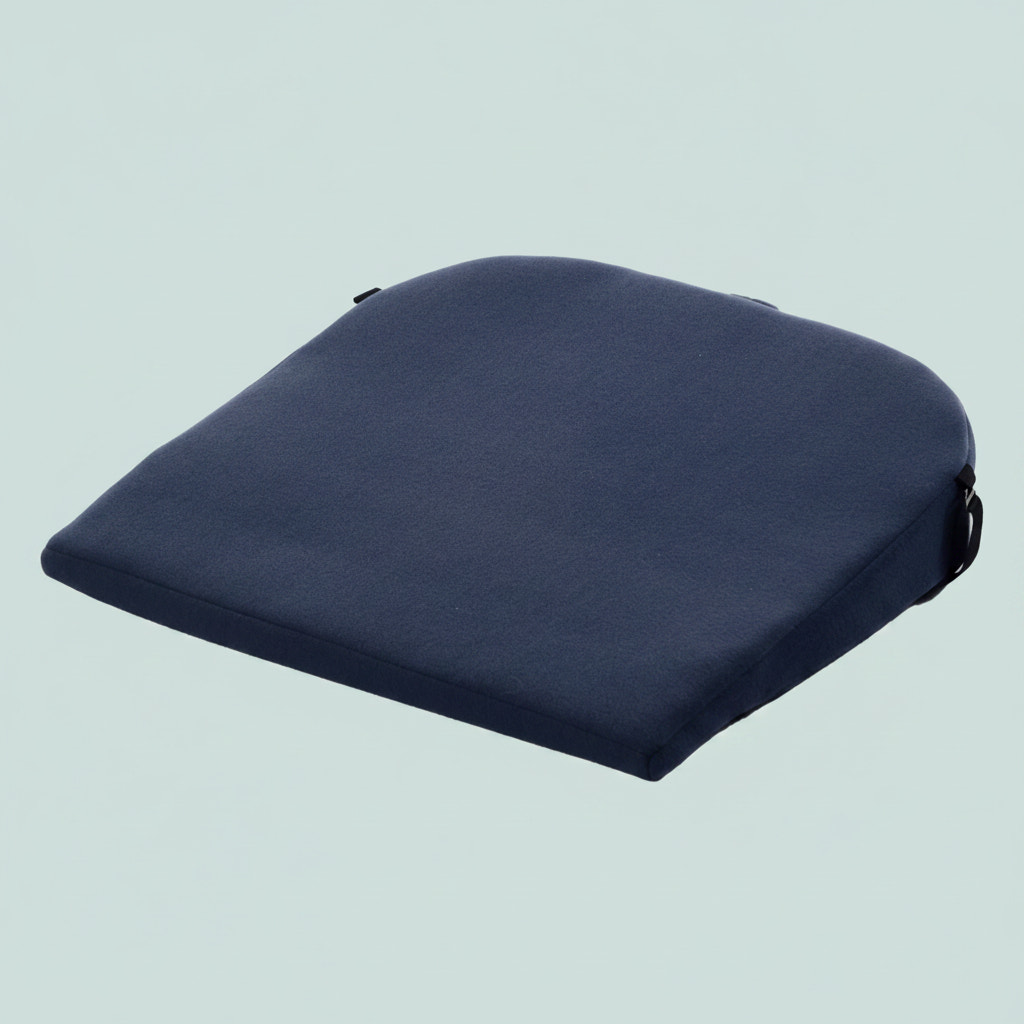 Seat Wedge Cushion for Car & Office Chair with Adjustable Strap
