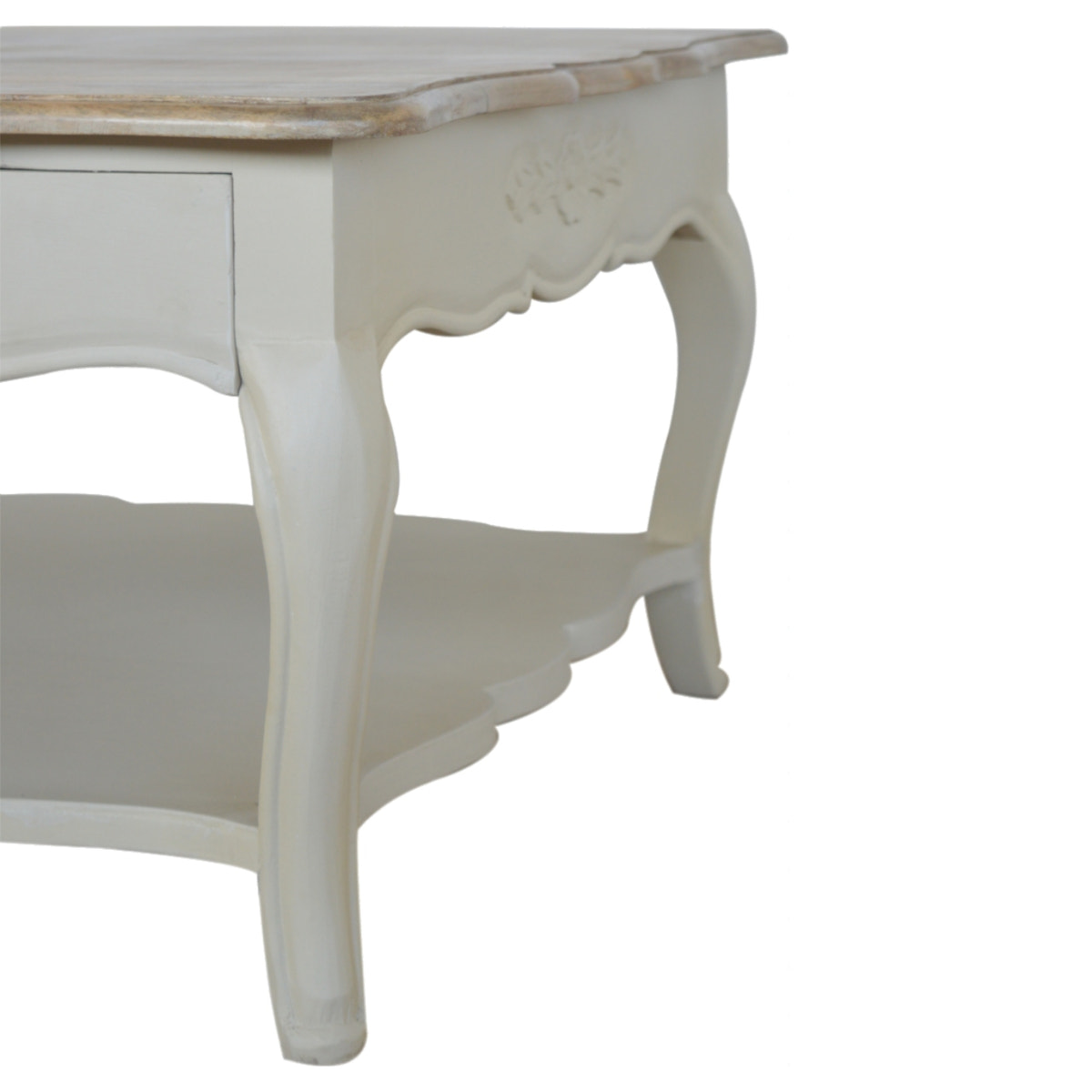 Amberly Carved Coffee Table | Hand-Carved