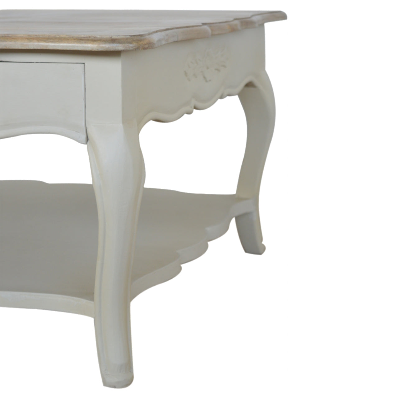 Amberly Carved Coffee Table | Hand-Carved