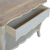 Amberly Carved Coffee Table | Hand-Carved