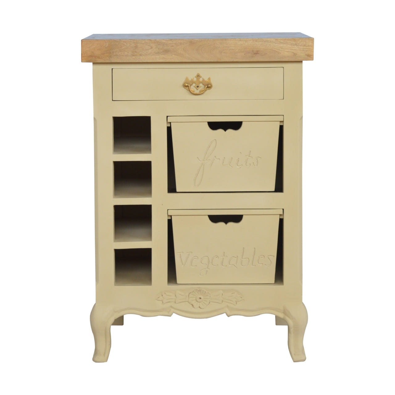 French Style Cream Chest of Drawers