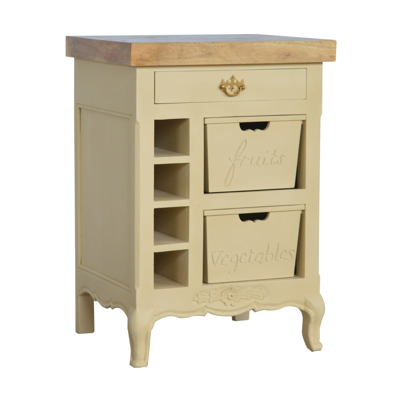 French Style Cream Chest of Drawers
