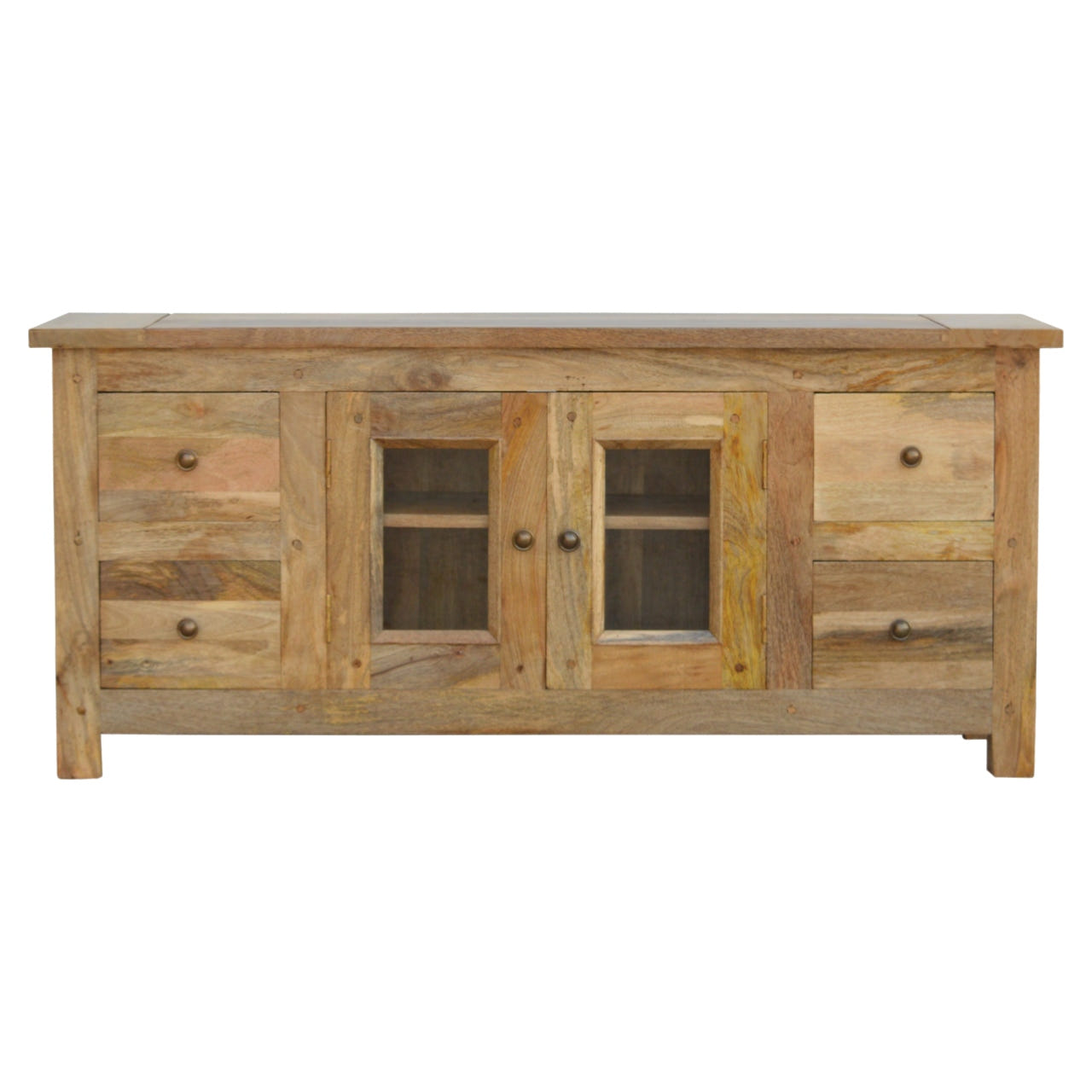 Granary Glazed 4-Drawer TV Media Unit