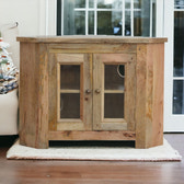 Granary 2 Door Corner TV Cabinet