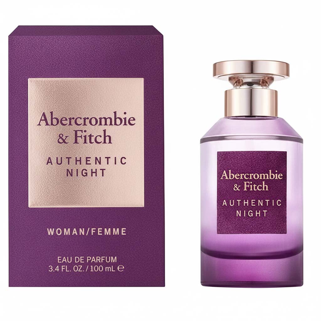 Abercrombie & Fitch Authentic Night Eau de Parfum 100ml Spray