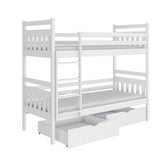 Single (3ft) Solid Pine Bunk Bed with 2 Storage Drawers
