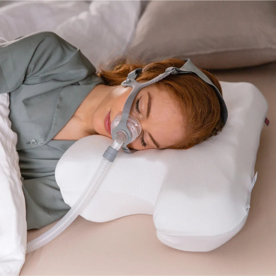 Cloud-Like Comfort: Advanced Memory Foam Pillow for CPAP Sleep Apnoea Warriors