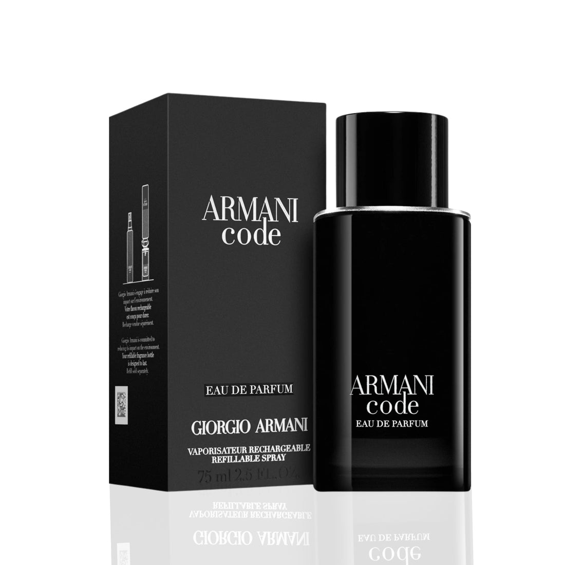Giorgio Armani Armani Code Eau de Parfum 75ml Refillable Spray