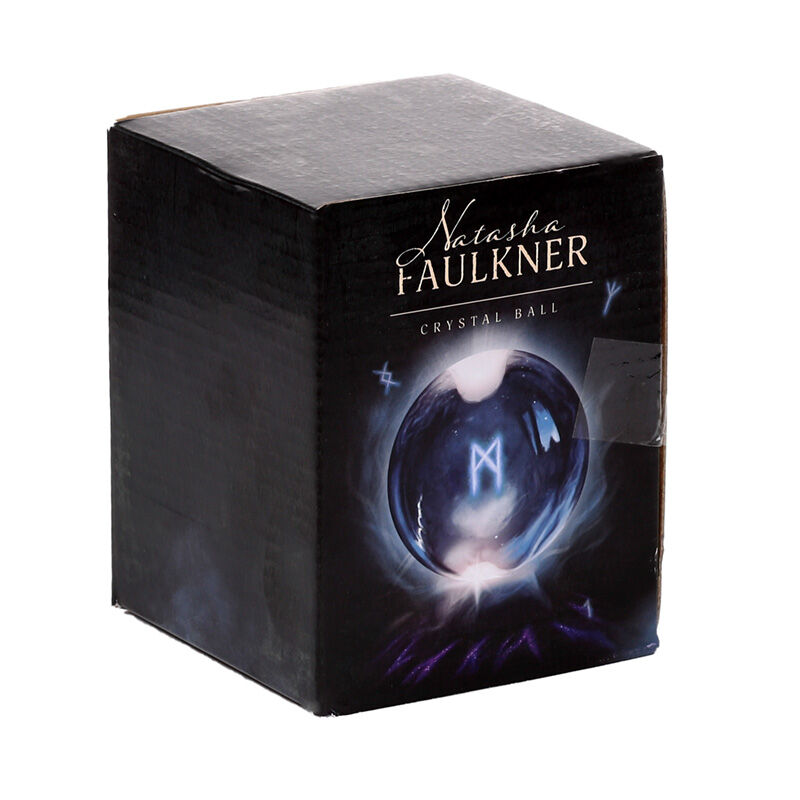 Decorative Mystical 7.5cm Crystal Ball with Stand