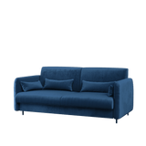 BC-18 Upholstered Sofa For BC-01 Vertical Wall Bed Concept 140cm Navy