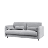 BC-19 Upholstered Sofa For BC-12 Vertical Wall Bed Concept 160cm Grey