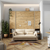 BC-18 Upholstered Sofa For BC-01 Vertical Wall Bed Concept 140cm