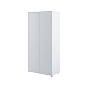 Bed Concept BC-20 Hinged Door Wardrobe 101cm - White Matt