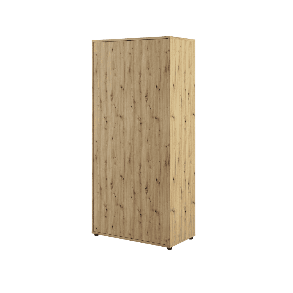 Bed Concept BC-20 Hinged Door Wardrobe 101cm - Oak Artisan