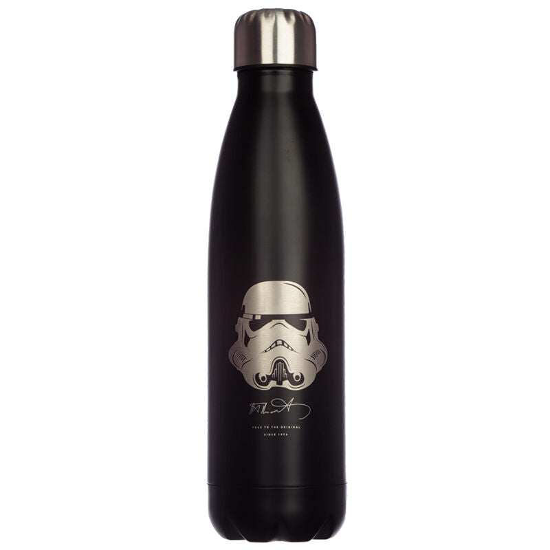 Reusable Insulated Drinks Bottle 500ml - The Original Stormtrooper Black