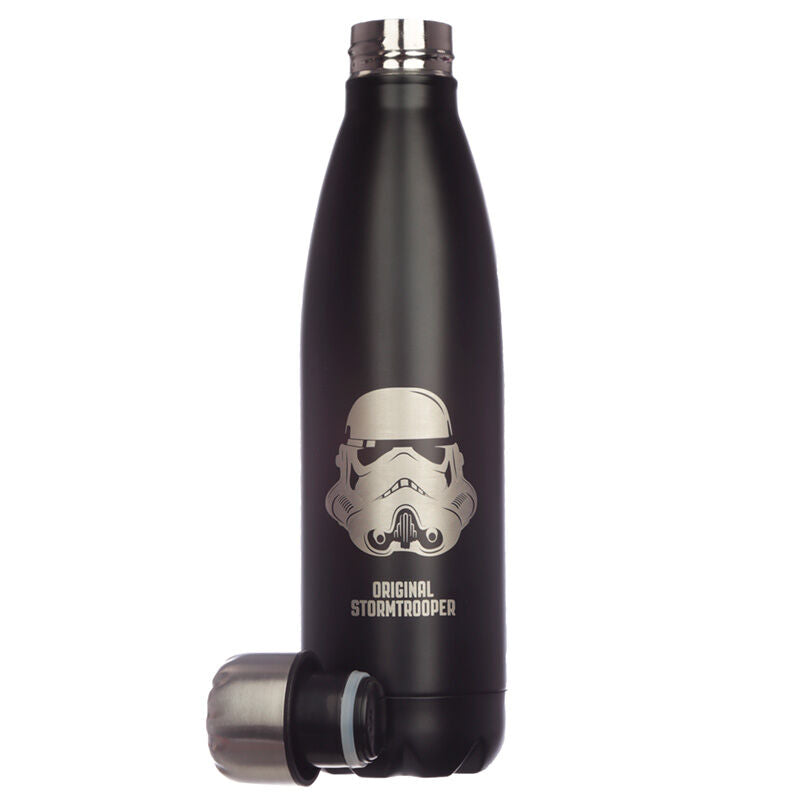Reusable Insulated Drinks Bottle 500ml - The Original Stormtrooper Black