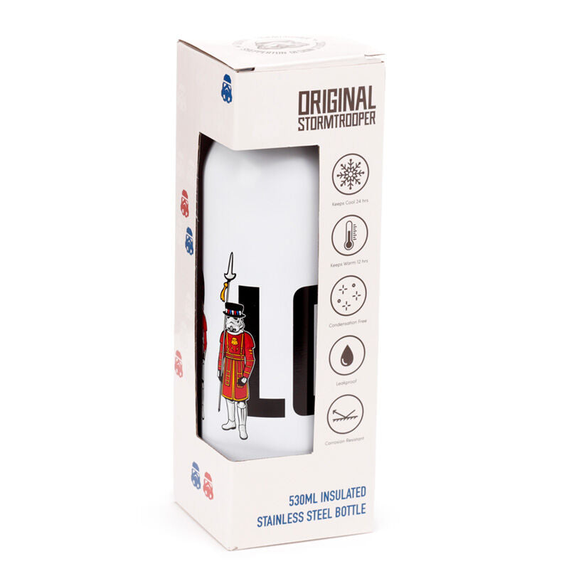 Reusable Insulated Drinks Bottle 530ml - The Original Stormtrooper London