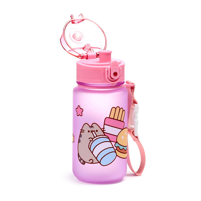 350ml Shatterproof Pop Top Children's Water Bottle - Pusheen the Cat Core