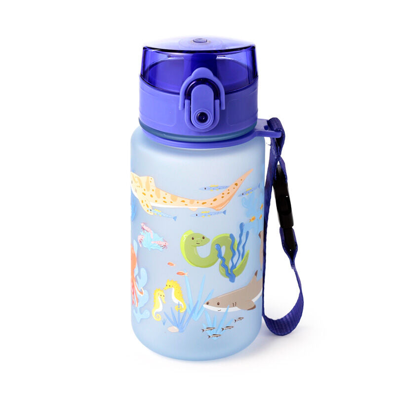 350ml Shatterproof Pop Top Children's Water Bottle - Mariniverse