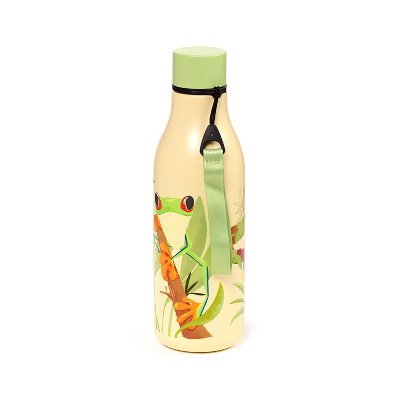 Reusable Insulated Drinks Bottle 500ml - Tropical Tree Frogs