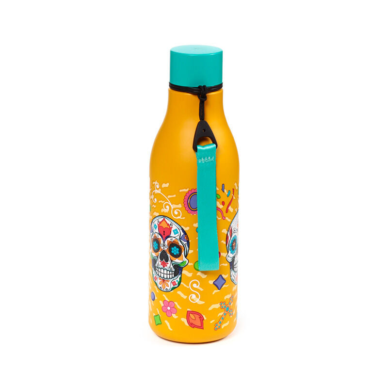 Reusable Insulated Drinks Bottle 500ml - Day of the Dead