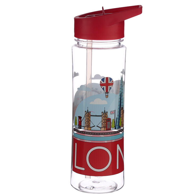 Reusable Water Bottle 550ml - London Panorama