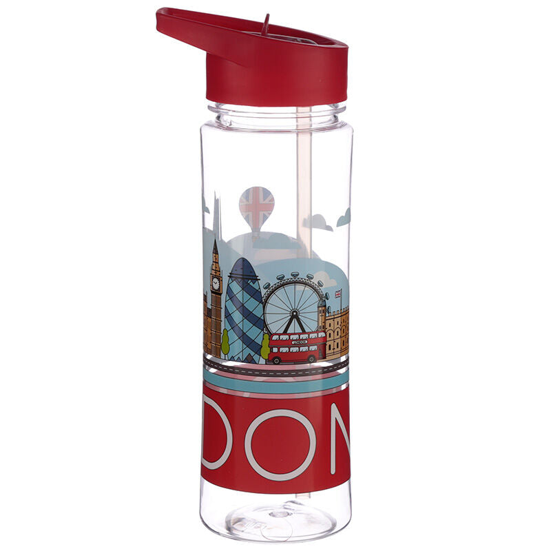 Reusable Water Bottle 550ml - London Panorama