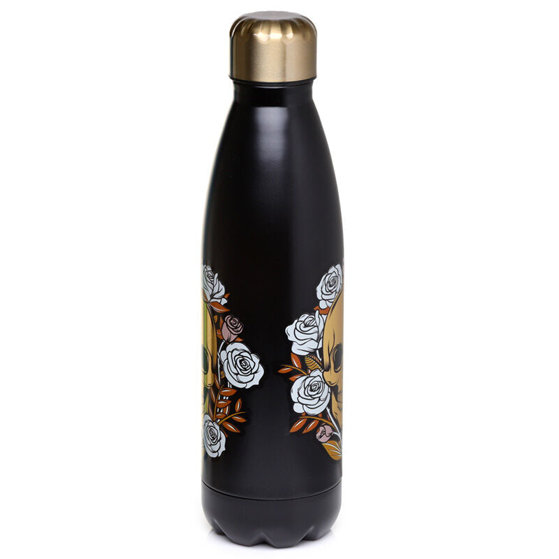 Reusable Insulated Drinks Bottle 500ml - Skulls & Roses