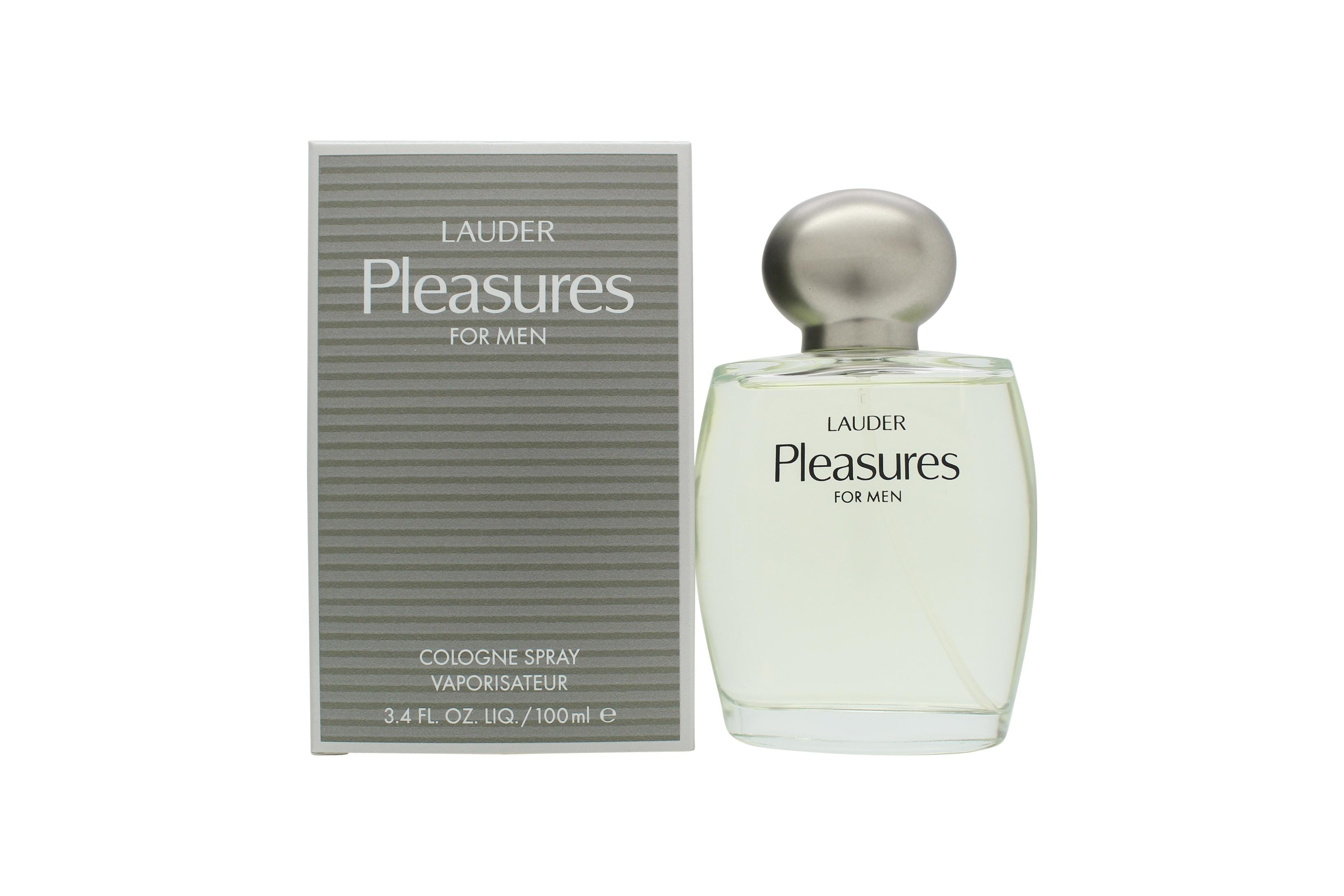 Estee Lauder Pleasures Eau de Cologne 100ml Spray Men's Fragrance Default Title