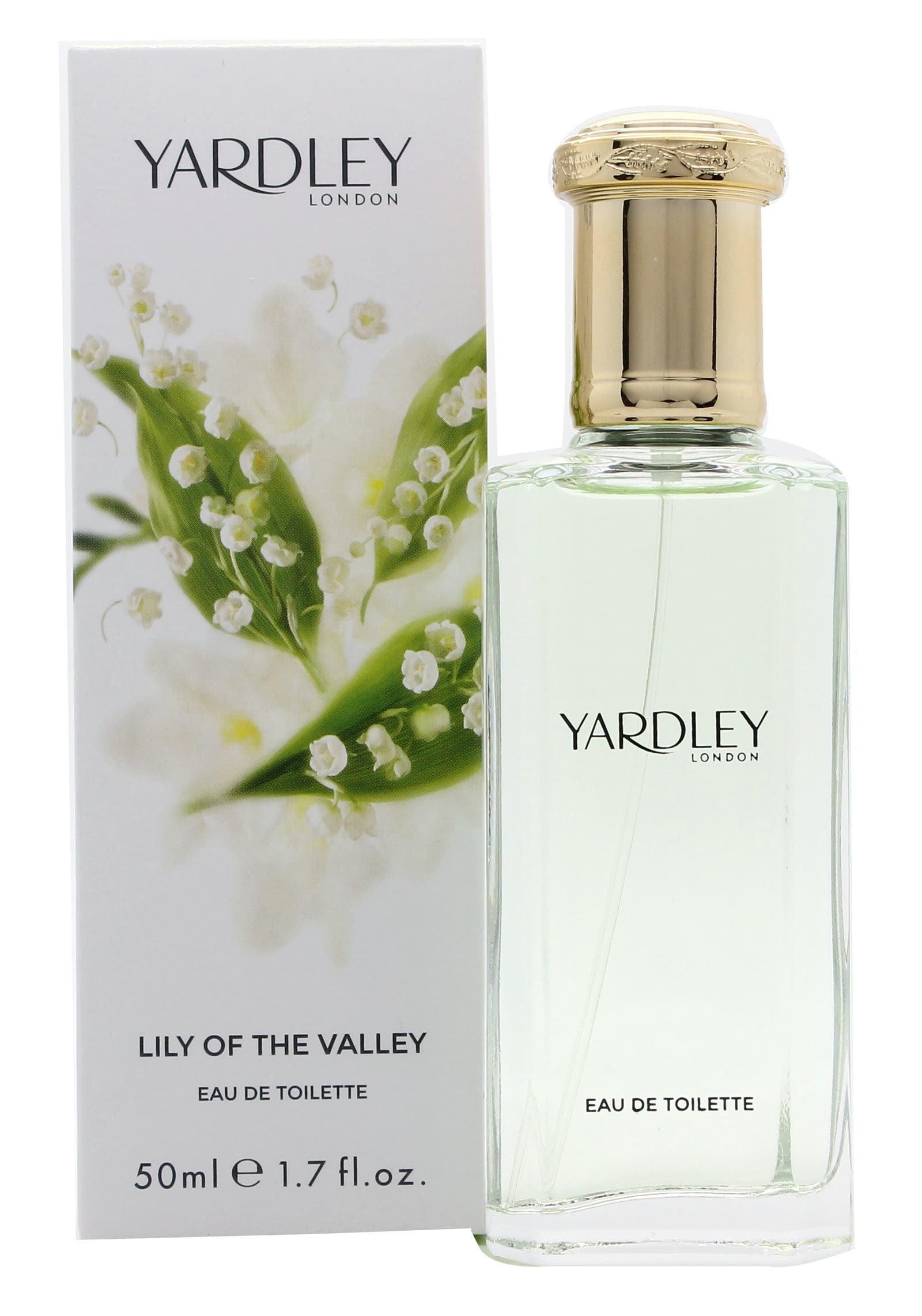 Yardley Lily of the Valley Eau de Toilette 50ml Spray Women's Fragrance Default Title
