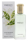 Yardley Lily of the Valley Eau de Toilette 50ml Spray Women's Fragrance Default Title