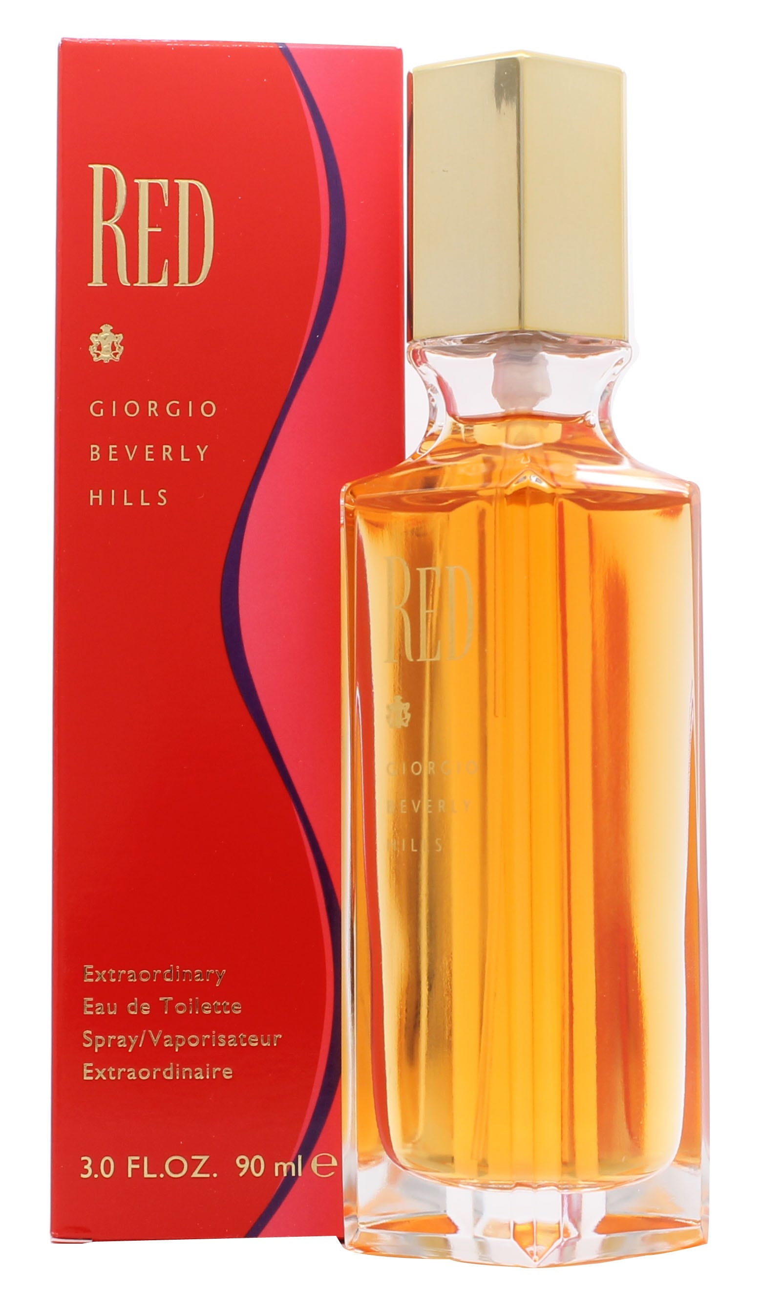Giorgio Beverly Hills Red Eau de Toilette 90ml Spray Women's Fragrance
