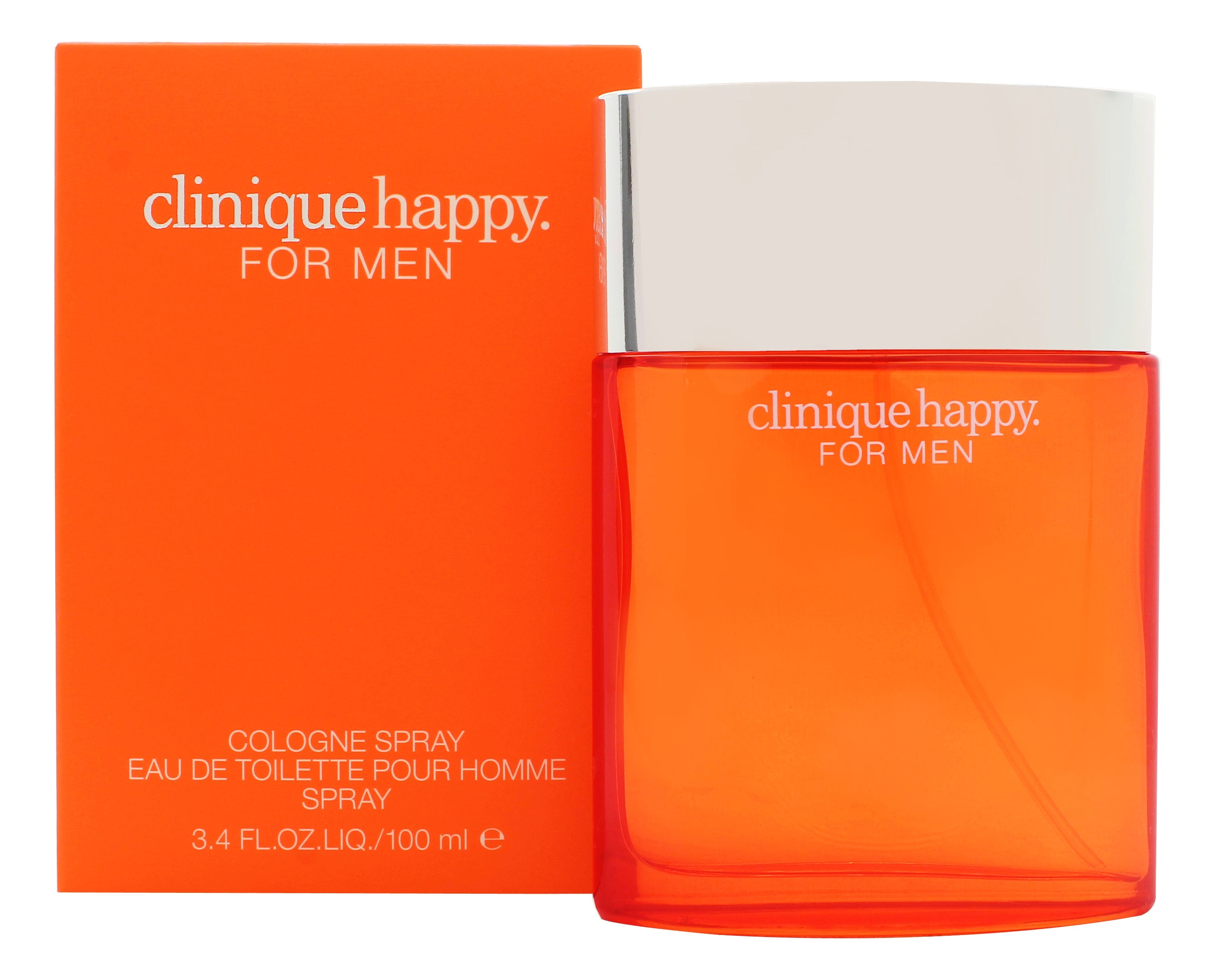 Clinique Happy Cologne Spray Eau de Toilette 100ml Spray Men's Fragrance Default Title