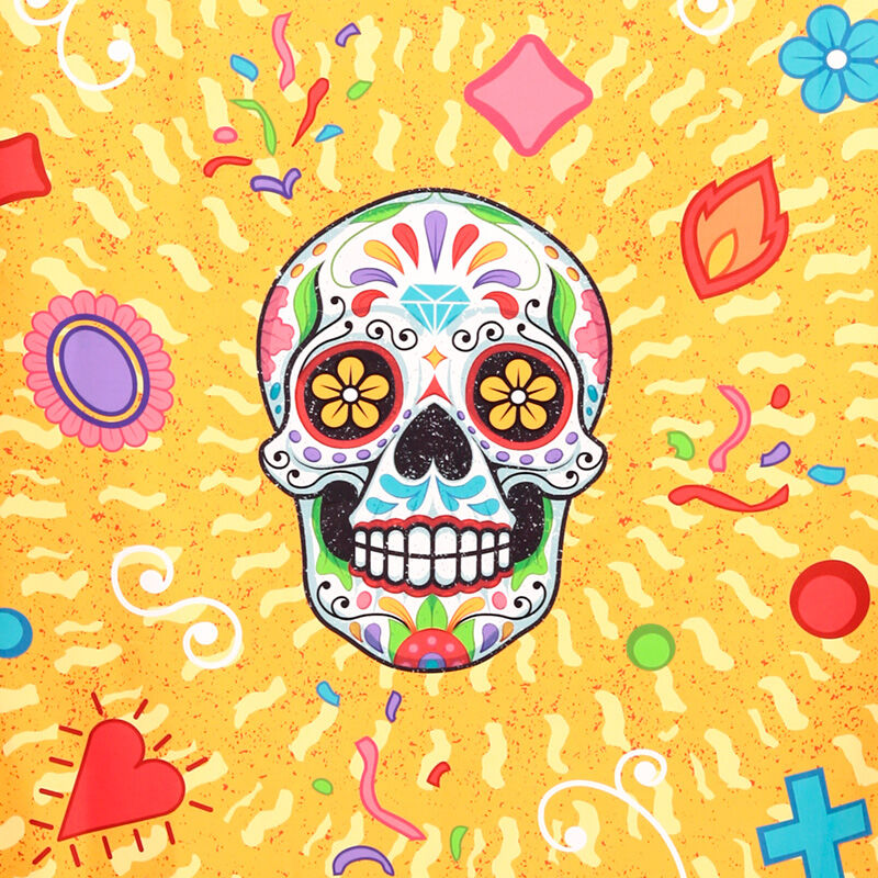 Microfibre Beach Towel - Day of the Dead