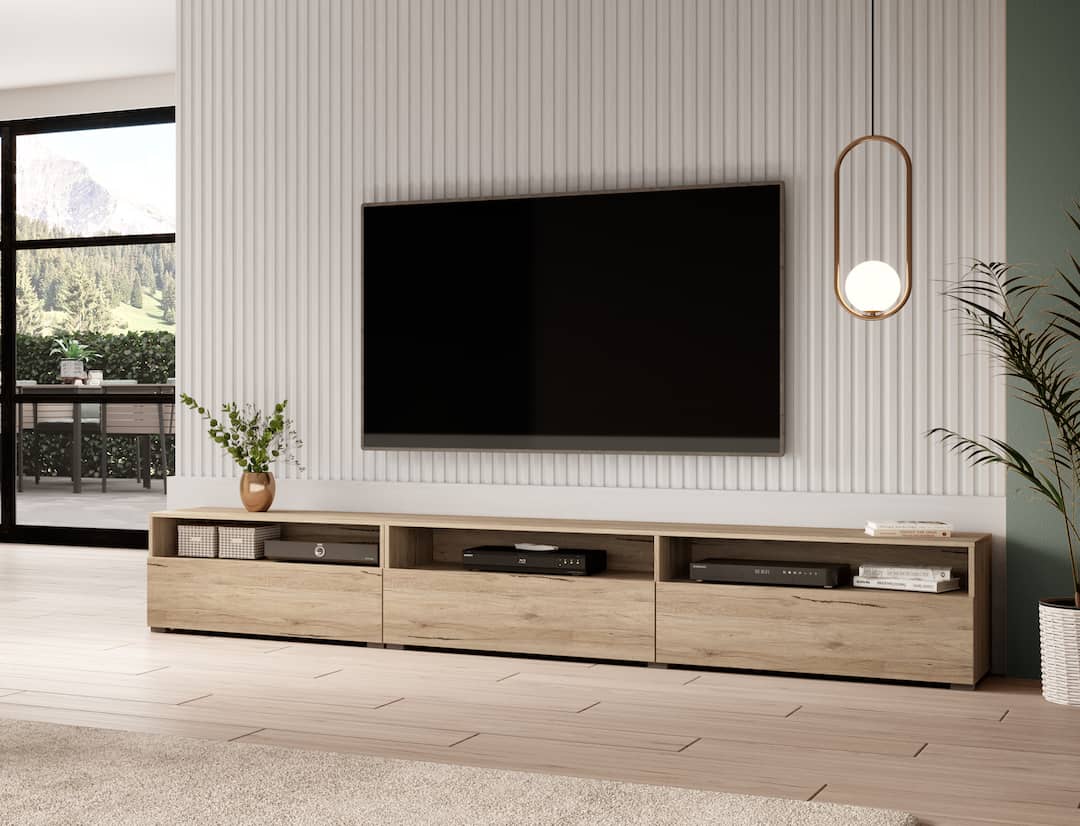 Baros 40 TV Cabinet 270cm - Living Room