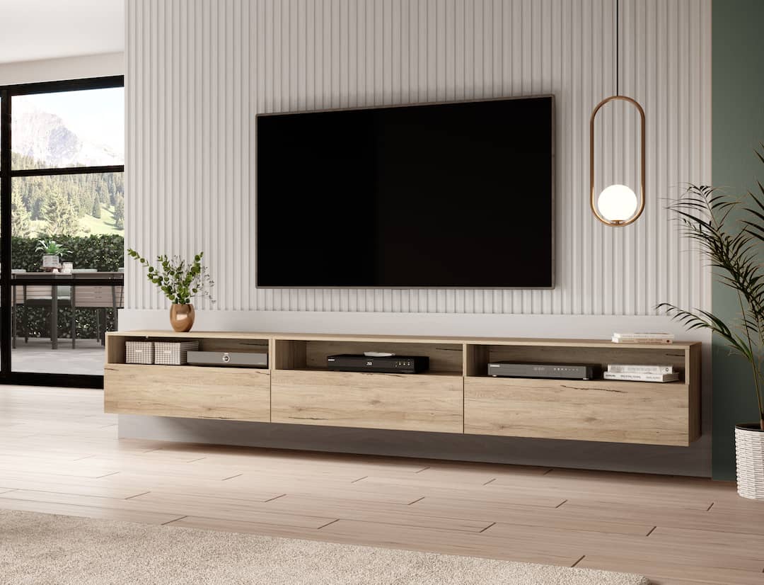Baros 40 TV Cabinet 270cm - Living Room