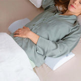 D-Shape Bed Back Support Pillow for Sleep & Lumbar Relief