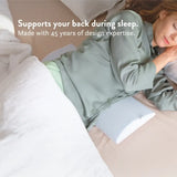 D-Shape Bed Back Support Pillow for Sleep & Lumbar Relief