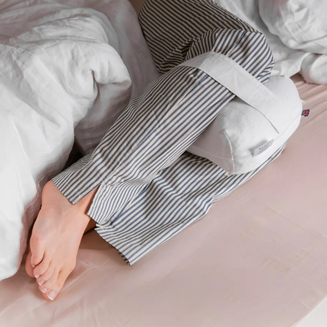 British Wool Knee Pillow | Natural Side Sleeper Leg Support