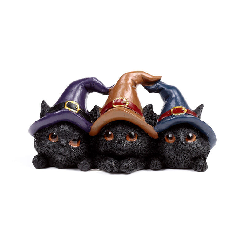 Witches Cat - Trio in Witches Hats