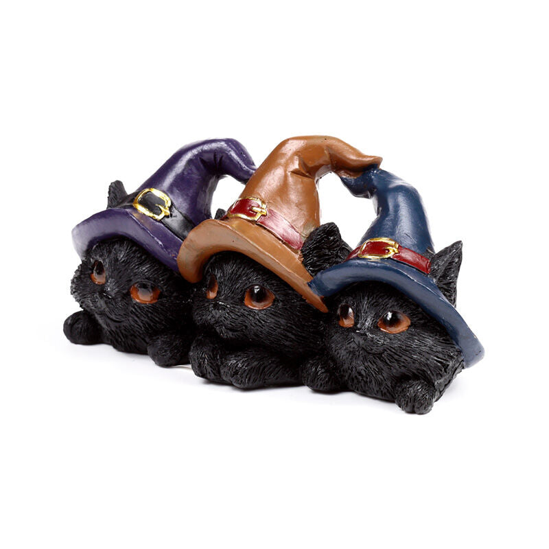 Witches Cat - Trio in Witches Hats