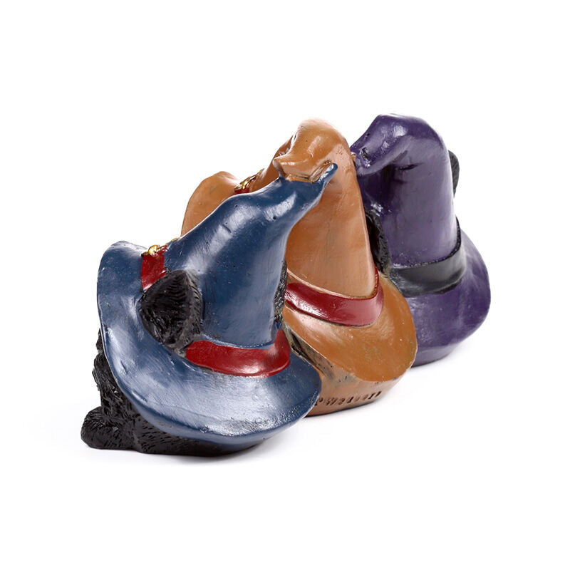 Witches Cat - Trio in Witches Hats