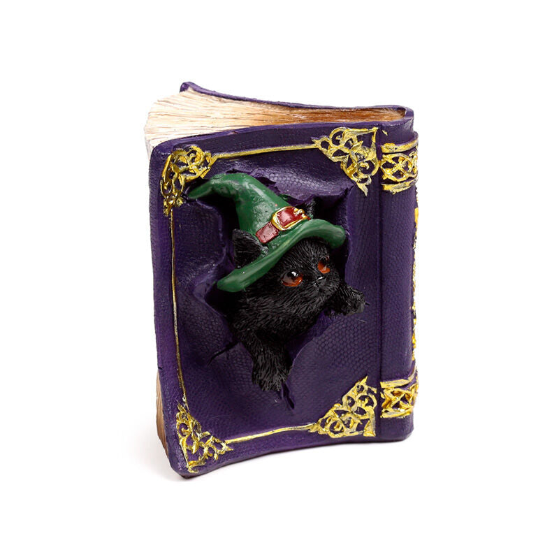 Witches Cat - Mischievous Spell Book