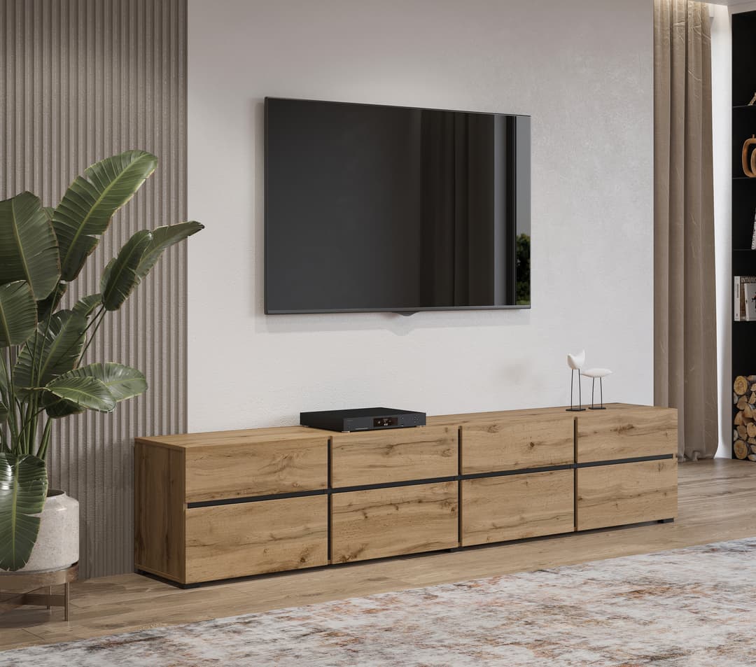 Kross 40 TV Cabinet 225cm - Living Room