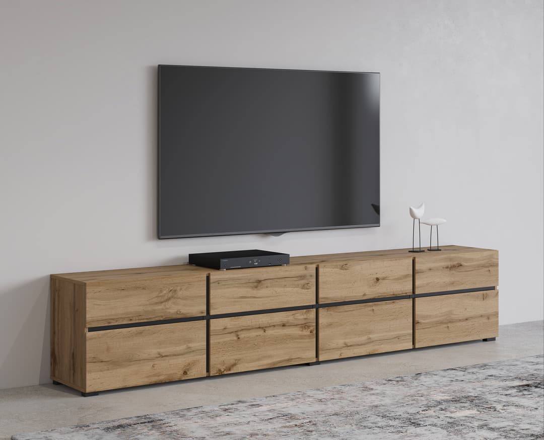 Kross 40 TV Cabinet 225cm - Living Room