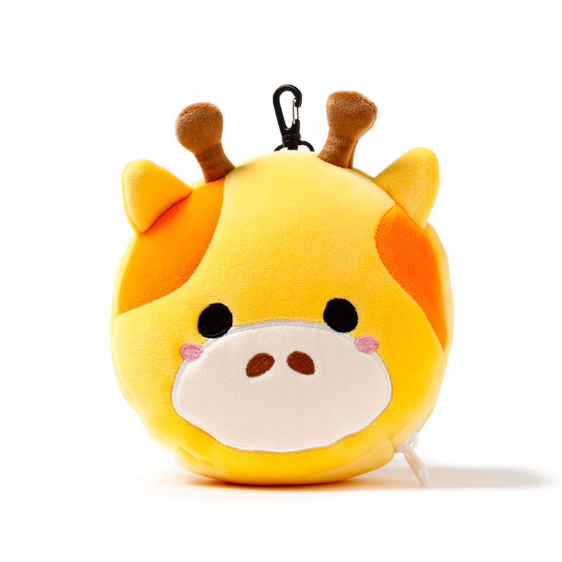 Relaxeazzz Travel Pillow & Eye Mask - Giraffe