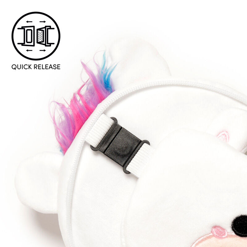 Relaxeazzz Travel Pillow & Eye Mask - Unicorn